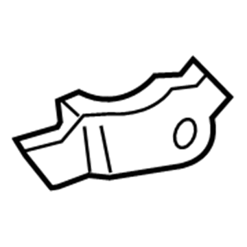 Toyota 69725-60030 Protector, Front Door Inside Locking Link, Passenger Side