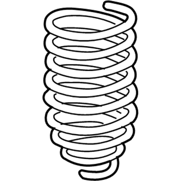 Scion tC Coil Springs - 48231-21171