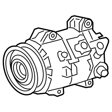 Toyota Grand Highlander A/C Compressor - 88310-0E210