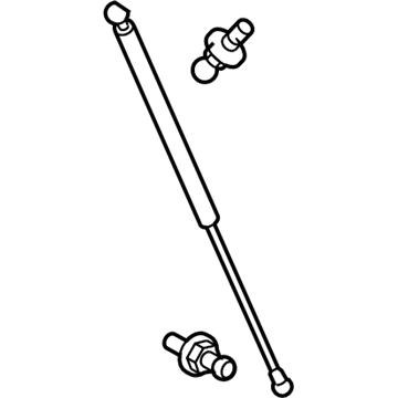 Toyota Land Cruiser Lift Support - 53440-0W340