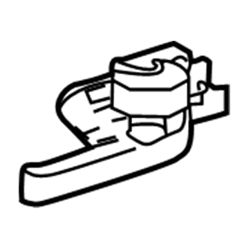 Toyota 69206-60120 Handle, Inside, Driver Side
