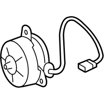Toyota Avalon Fan Motor - 16363-36170