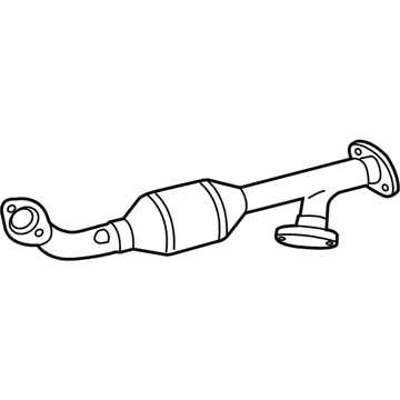 Toyota 4Runner Exhaust Pipe - 17410-31450