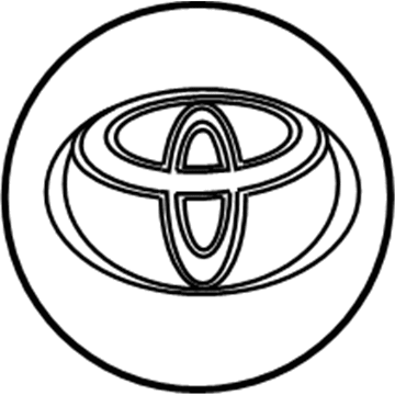 Toyota 42603-12730 Center Cap, Chrome