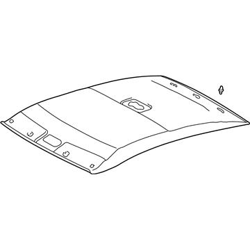 Toyota 63310-06070-A1 Headliner