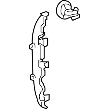 Toyota 53867-0C020 Seal, Driver Side