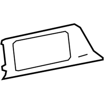 Toyota 55405-10380 Center Panel