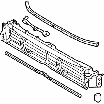 Toyota 53180-47130 Shutter Assembly