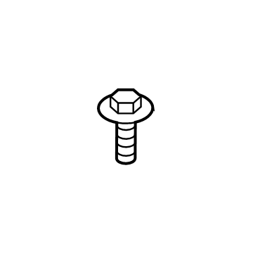 Toyota 90109-A0061 Inner Grille Bolt