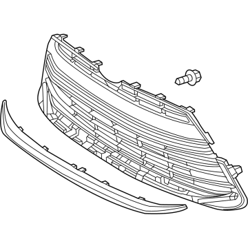 Toyota 53102-02640 Lower Grille
