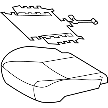Toyota 4Runner Seat Cover - 71072-35342-C3