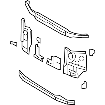 Toyota FJ Cruiser Radiator Support - 53201-35231