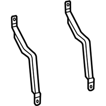 Toyota 52151-17010 Stay, Rear