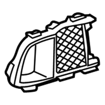 Toyota 52153-17900 Trim Bezel, Driver Side