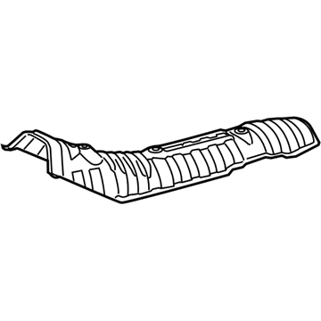 Toyota Exhaust Heat Shield - 58151-52090