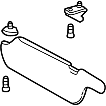 Toyota 74320-42270-B1 Sunvisor