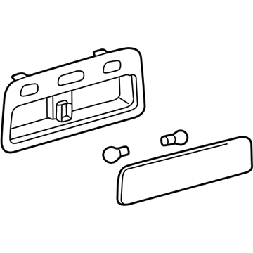 Toyota 81260-22170-B0 Map Lamp Assembly