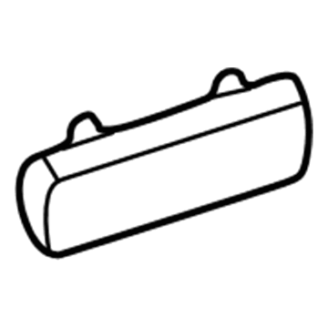 Toyota 75623-AA903 Body Side Molding, Front Passenger Side