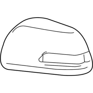 Toyota Sienna Mirror Cover - 87915-08030-G1