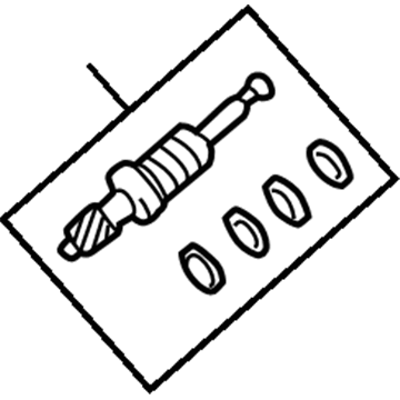 Toyota Power Steering Control Valve - 44201-60040