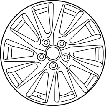 2020 Toyota Camry Spare Wheel - 42611-06E01