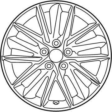 Toyota Camry Spare Wheel - 42611-06J50