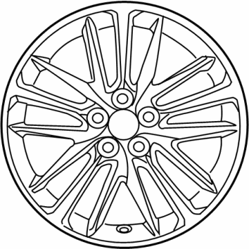 2022 Toyota Camry Spare Wheel - 42611-06J70