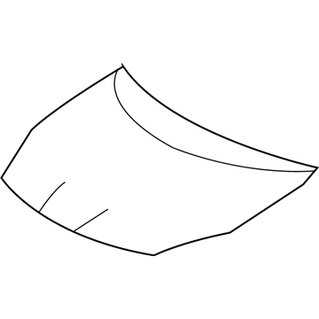 Toyota Prius Plug-In Hood - 53301-47060