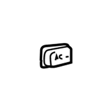 Scion A/C Switch - 55937-52120