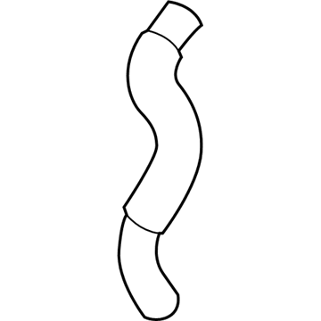 Toyota Corolla Coolant Reservoir Hose - 16262-F2060
