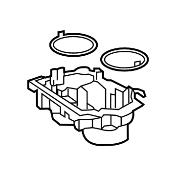 Toyota Prius AWD-e Cup Holder - 58803-47050