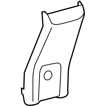 Toyota 58903-47110-C0 Rear Panel, Black