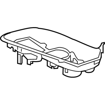 Toyota 58821-47041-A0 Upper Panel, White