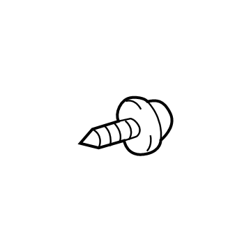 Toyota 90167-50063 Emblem Screw