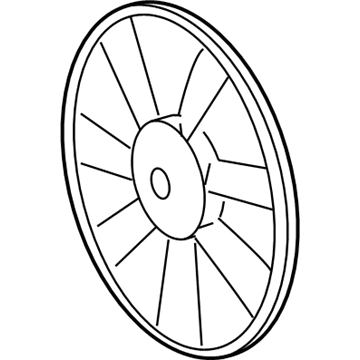 Toyota RAV4 Cooling Fan Assembly - 16361-28240