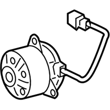 Toyota RAV4 Fan Motor - 16363-0P140