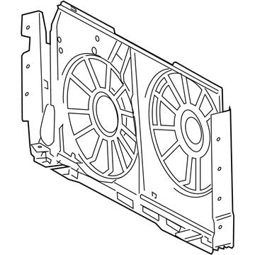 Toyota RAV4 Fan Shroud - 16711-31270
