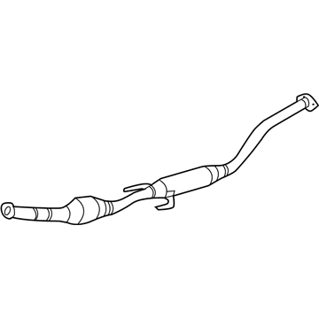 Toyota Exhaust Pipe - 17410-22100