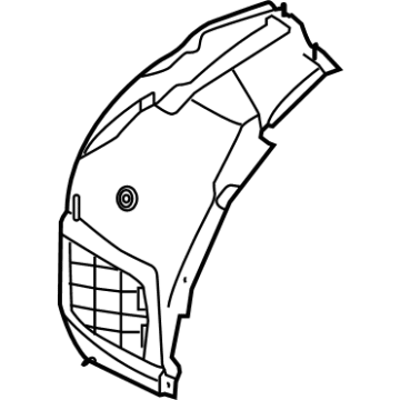 Toyota GR Supra Wheelhouse - 53896-WAA01