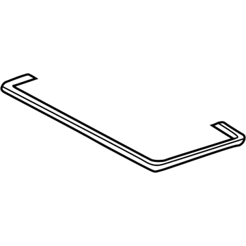 Toyota 63318-60060-B0 Opening Molding, Medium Gray