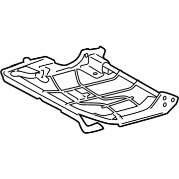 Toyota 71015-35100 Cushion Frame
