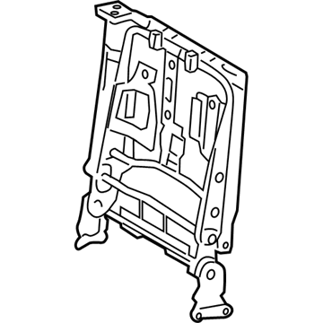 Toyota 71017-60680 Seat Back Frame