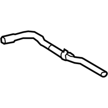 Toyota Camry Coolant Reservoir Hose - 16282-F0021