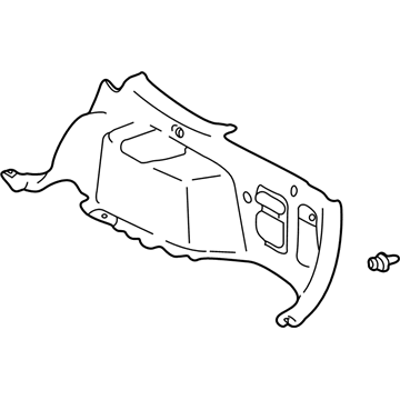 Toyota 64730-48040-B0 Lower Quarter Trim