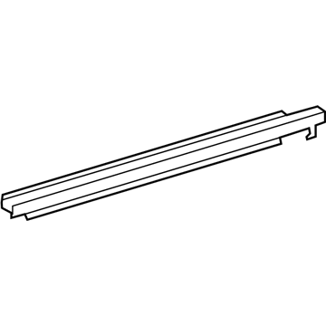 2022 Toyota 4Runner Door Moldings - 75712-35021