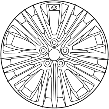 Toyota Venza Spare Wheel - 4261A-48300