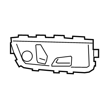Toyota GR Supra Seat Switch - 84070-WAA08