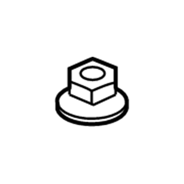Toyota 90179-A0009 Hold Down Clamp Nut