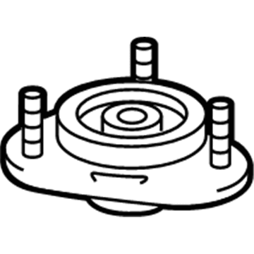 Toyota Prius Shock And Strut Mount - 48609-72010