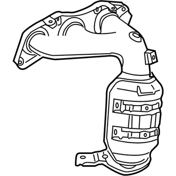 Toyota Venza Catalytic Converter - 17150-0P310